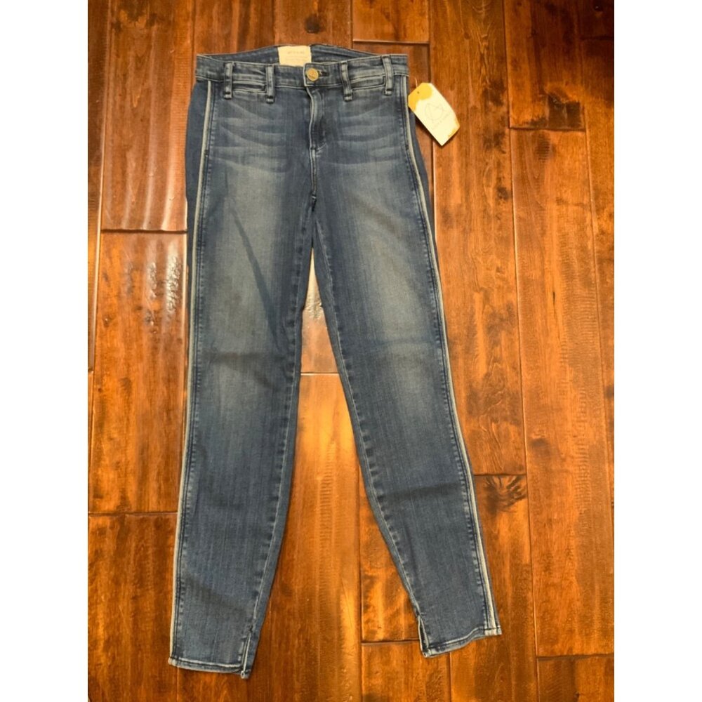 McGuire Medium Wash Gotham Slim Blue Denim Jeans, Size 25